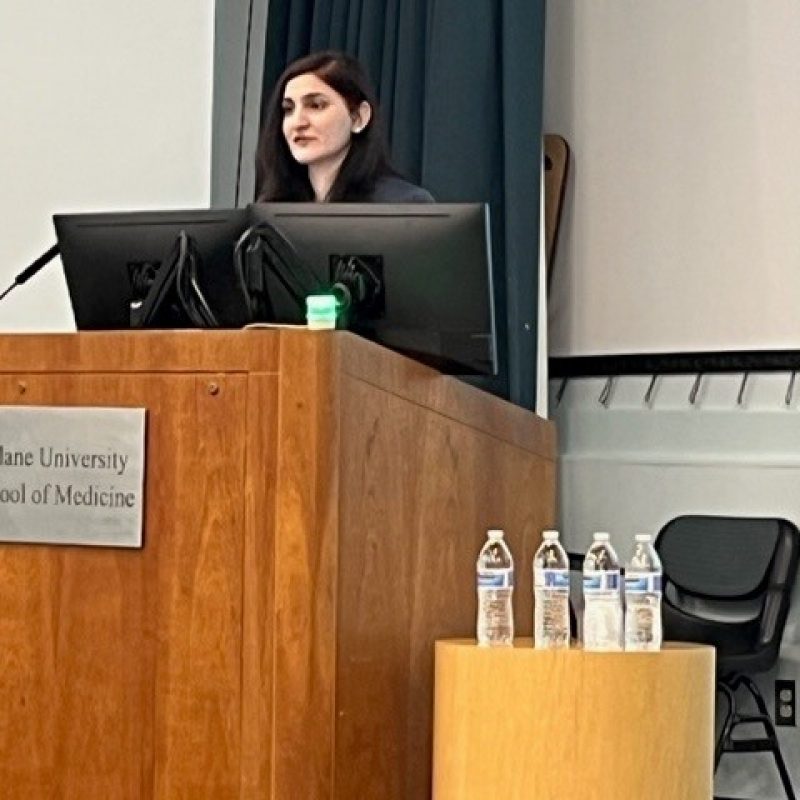 Humaira Sadaf discusses the connection between genetics and cardiomyopathy.